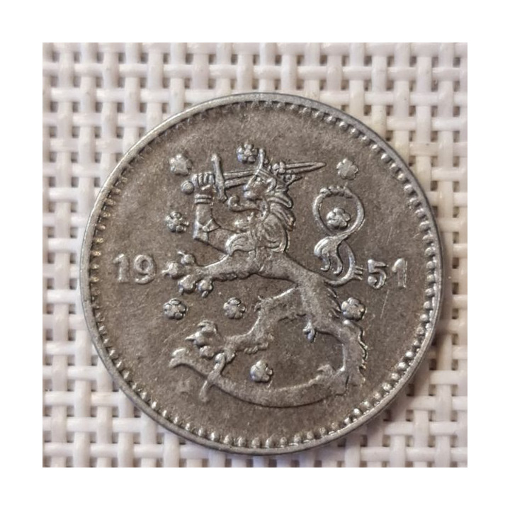 Finland 1 Markka 1951 KM-30b VF