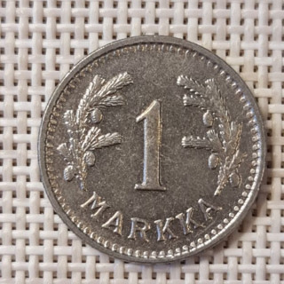 Finland 1 Markka 1952 KM-30b XF