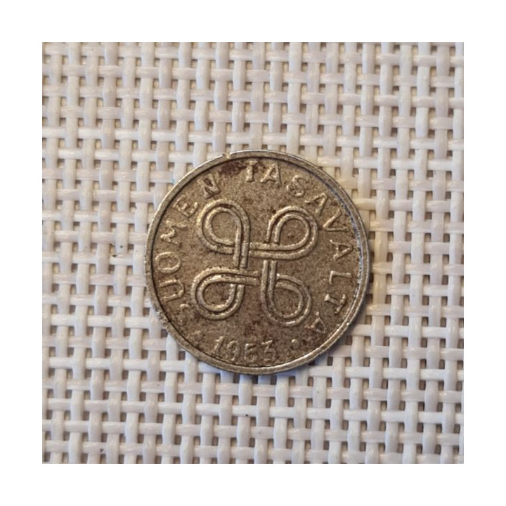 Finland 1 Markka 1953 KM-36 VF