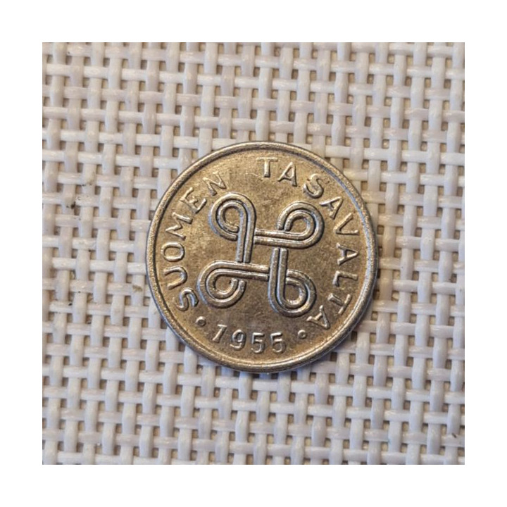Finland 1 Markka 1955 KM-36a VF