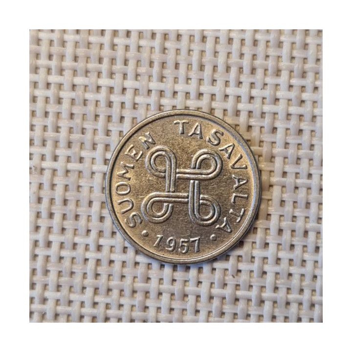 Finland 1 Markka 1957 KM-36a VF