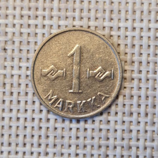 Finland 1 Markka 1958 KM-36a VF