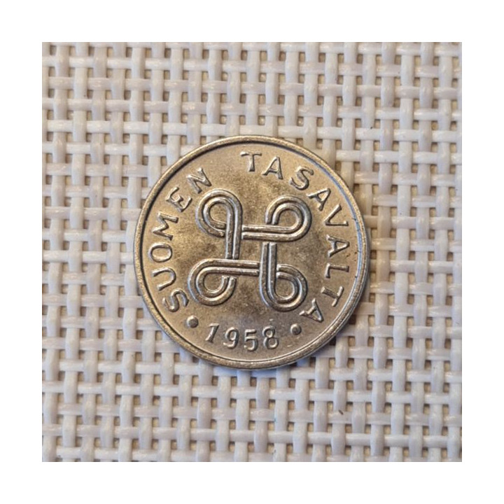 Finland 1 Markka 1958 KM-36a VF