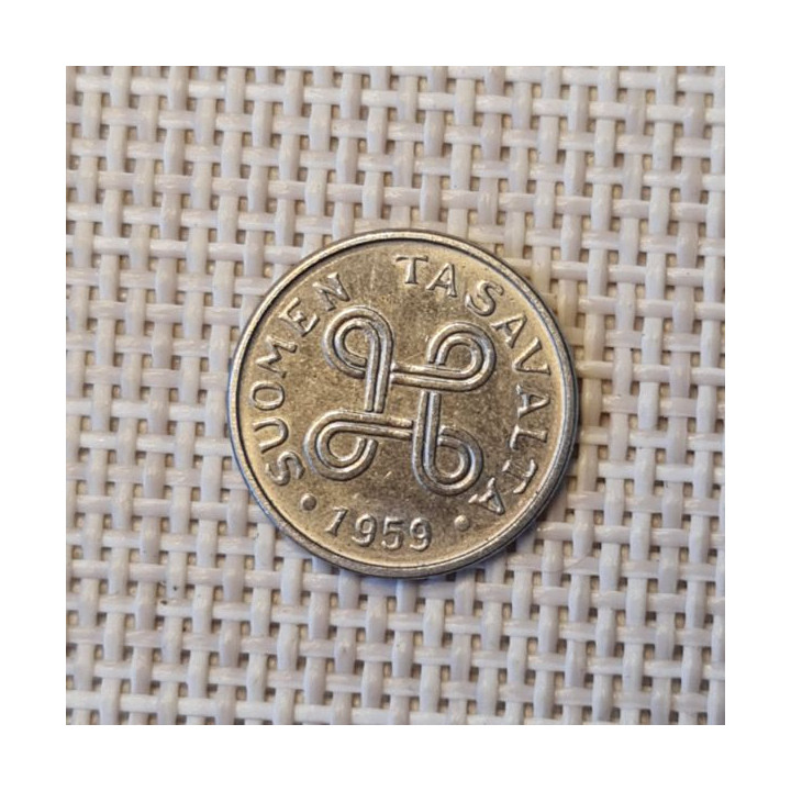 Finland 1 Markka 1959 KM-36a VF