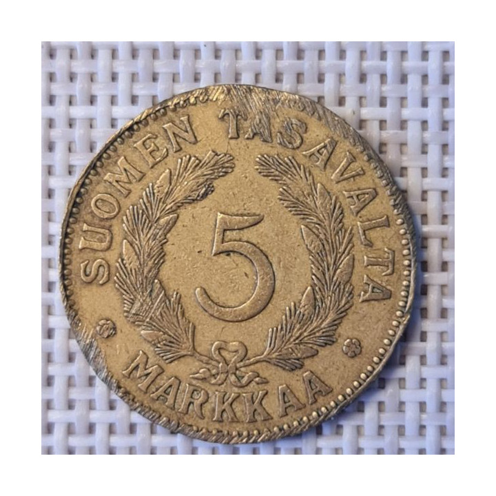 Finland 5 Markkaa 1931 KM-31 F