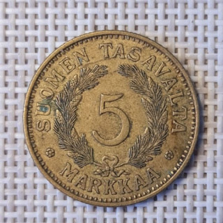 Finland 5 Markkaa 1932 KM-31 VF
