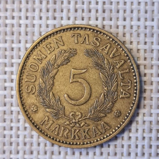 Finland 5 Markkaa 1933 KM-31 VF