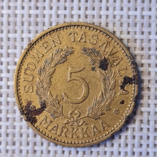 Finland 5 Markkaa 1935 KM-31 VF
