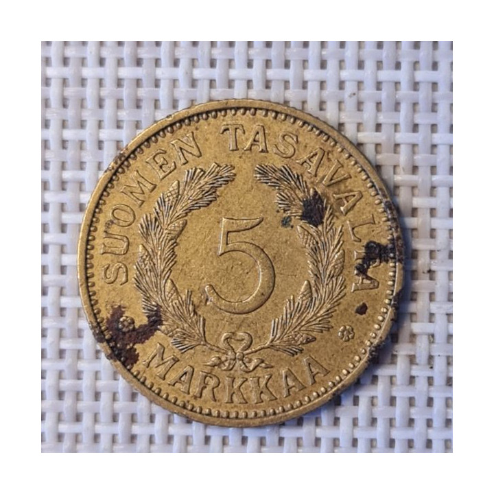 Finland 5 Markkaa 1935 KM-31 VF