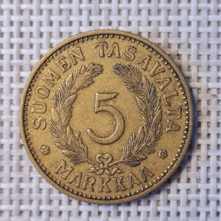 Finland 5 Markkaa 1936 KM-31 VF