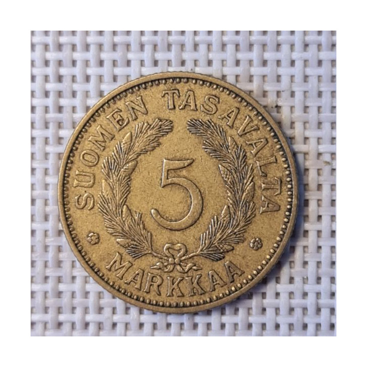 Finland 5 Markkaa 1936 KM-31 VF