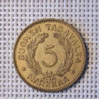Finland 5 Markkaa 1937 KM-31 VF
