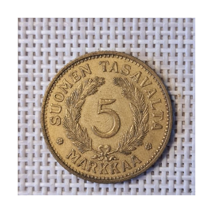 Finland 5 Markkaa 1937 KM-31 VF