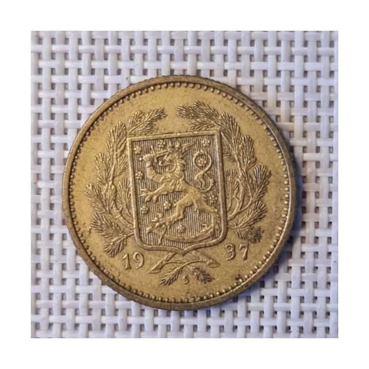 Finland 5 Markkaa 1937 KM-31 VF