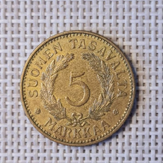 Finland 5 Markkaa 1938 KM-31 VF