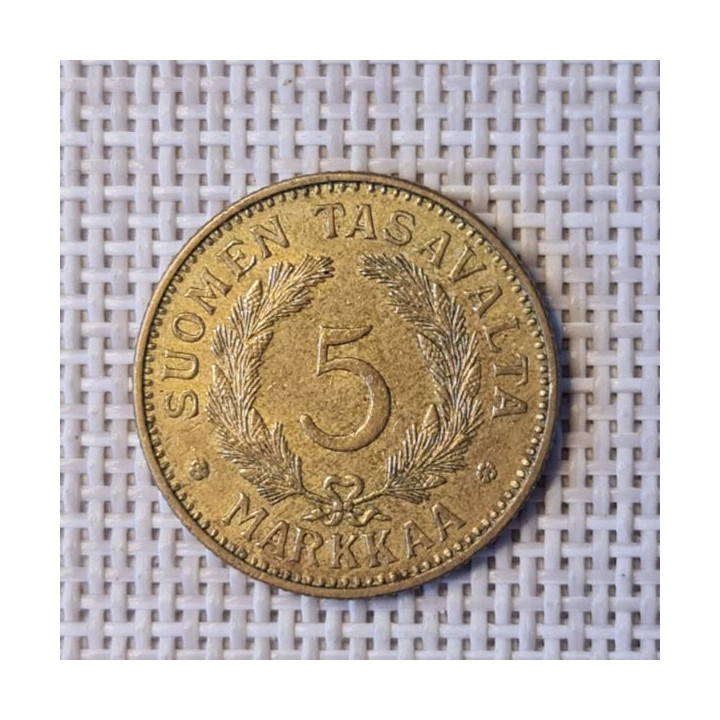 Finland 5 Markkaa 1938 KM-31 VF
