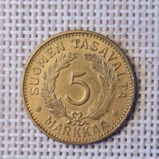 Finland 5 Markkaa 1941 KM-31 VF