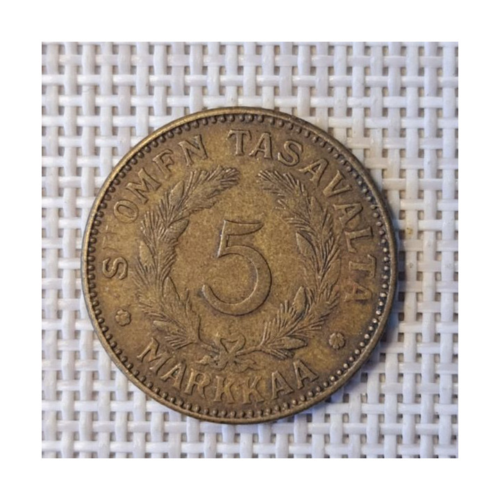 Finland 5 Markkaa 1946 KM-31a VF