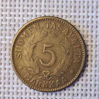 Finland 5 Markkaa 1947 KM-31a VF