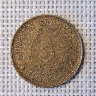 Finland 5 Markkaa 1948 KM-31a VF
