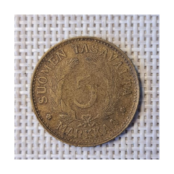 Finland 5 Markkaa 1948 KM-31a VF