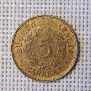 Finland 5 Markkaa 1949 KM-31a VF