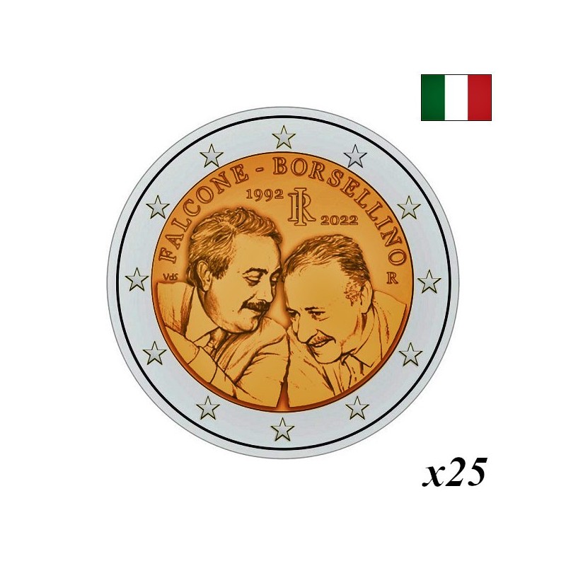 Italy 2 Euro 2022 "Judges" Roll
