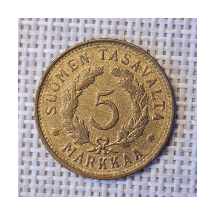 Finland 5 Markkaa 1950 KM-31a VF
