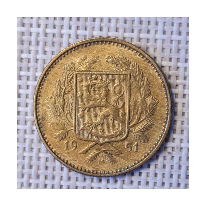 Finland 5 Markkaa 1951 KM-31a VF