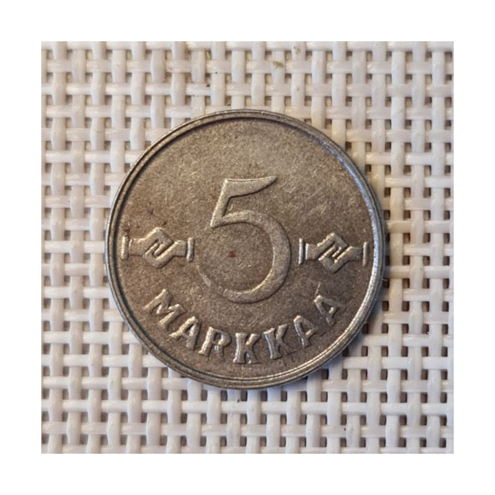 Finland 5 Markkaa 1952 KM-37 VF