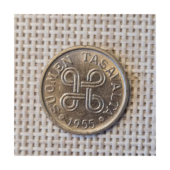 Finland 5 Markkaa 1955 KM-37a VF