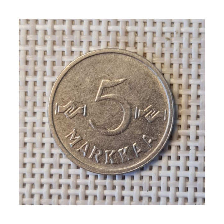 Finland 5 Markkaa 1957 KM-37a VF