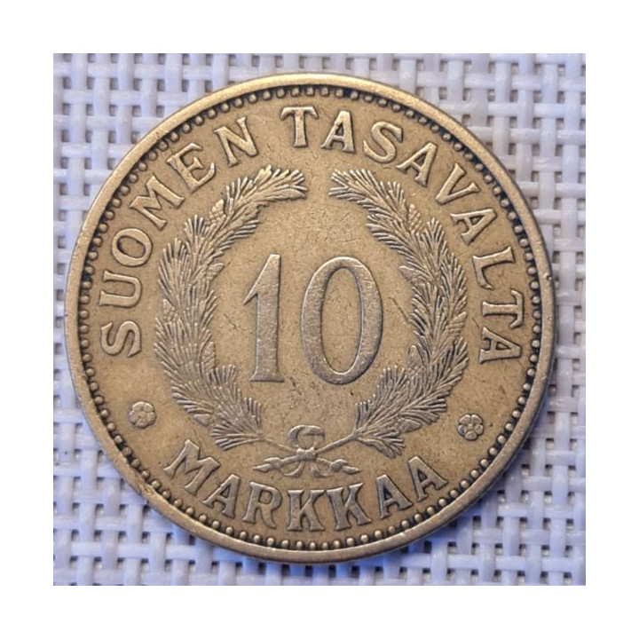 Finland 10 Markkaa 1930 KM-32A VF