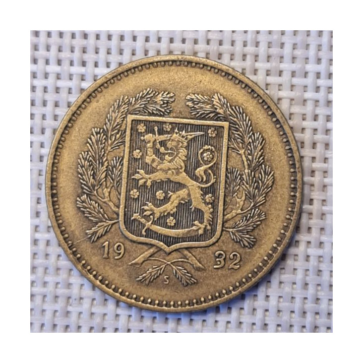 Finland 10 Markkaa 1932 KM-32A VF