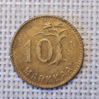 Finland 10 Markkaa 1952 KM-38 VF