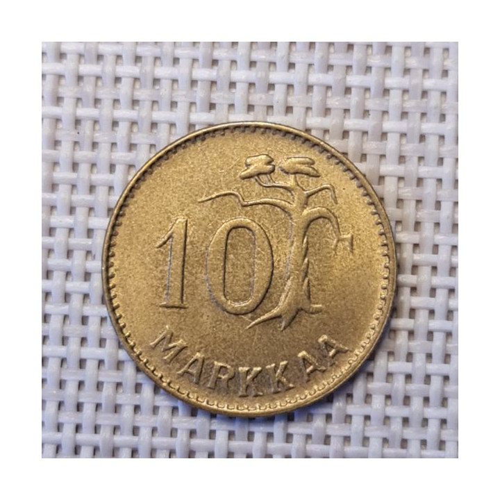 Finland 10 Markkaa 1953 KM-38 VF