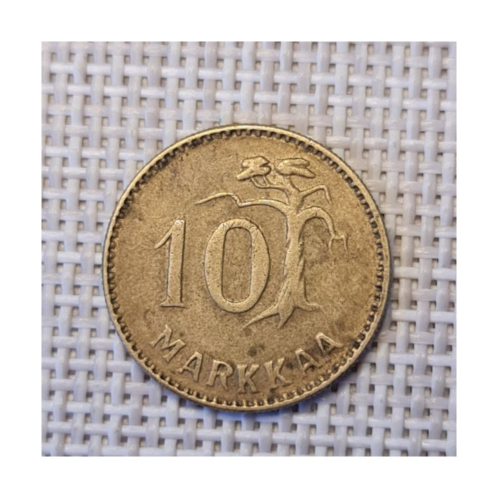 Finland 10 Markkaa 1955 KM-38 VF