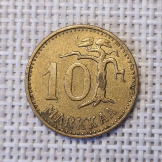 Finland 10 Markkaa 1958 KM-38 VF