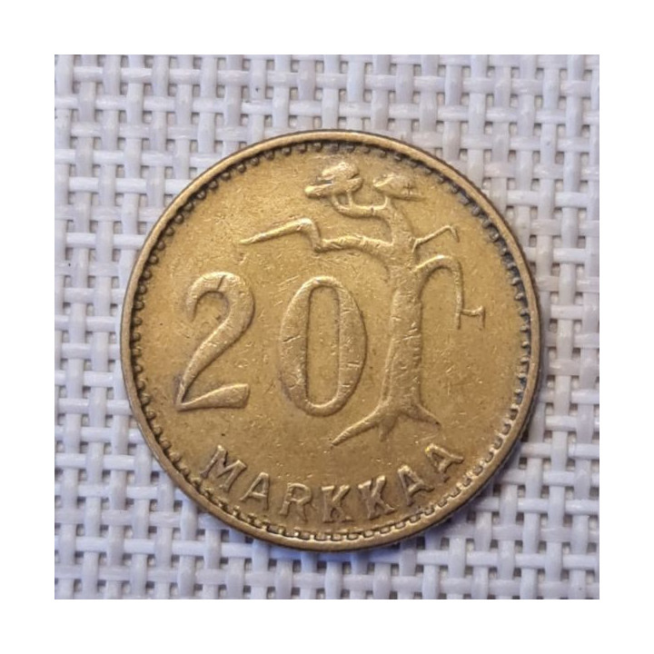 Finland 20 Markkaa 1953 KM-39 VF