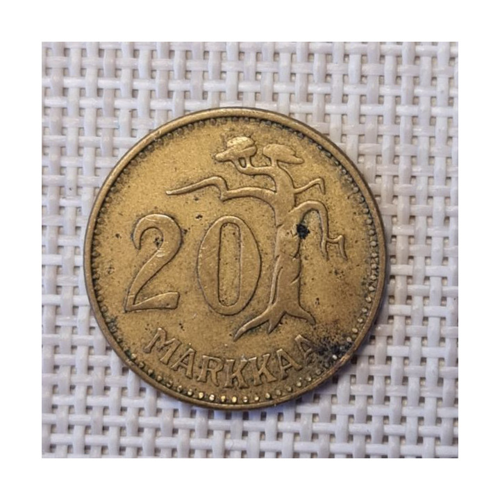 Finland 20 Markkaa 1955 KM-39 VF