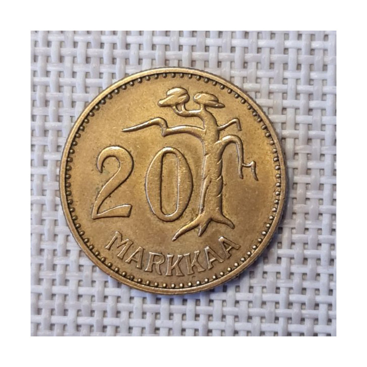Finland 20 Markkaa 1957 KM-39 VF