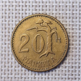 Finland 20 Markkaa 1958 KM-39 VF