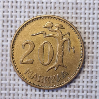 Finland 20 Markkaa 1960 KM-39 XF