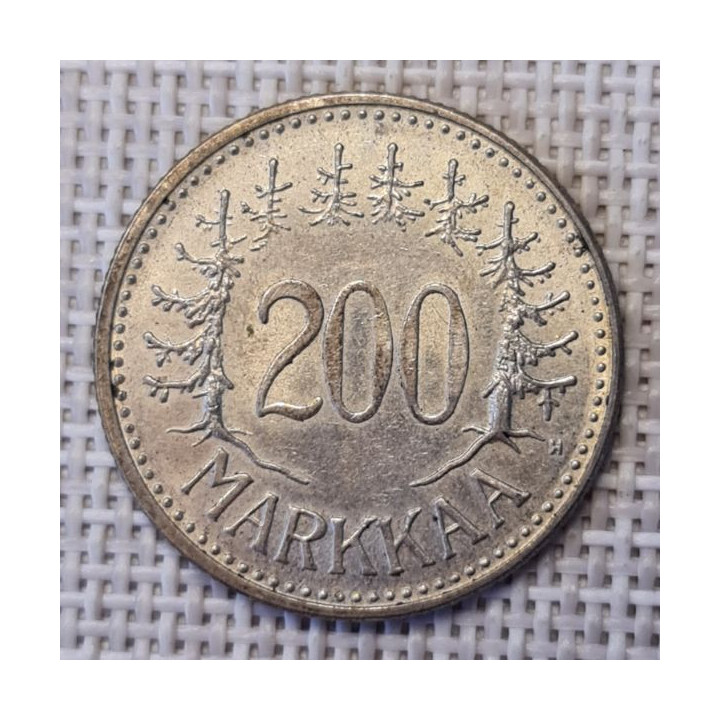 Finland 200 Markkaa 1956 KM-42 XF