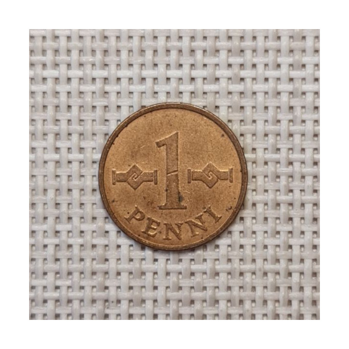 Finland 1 Penni 1964 KM-44 VF