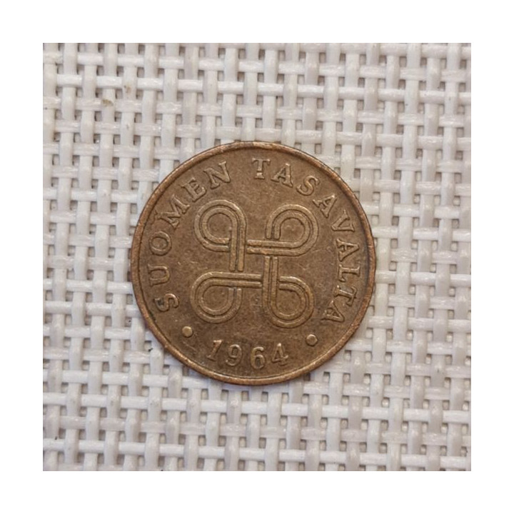 Finland 1 Penni 1964 KM-44 VF