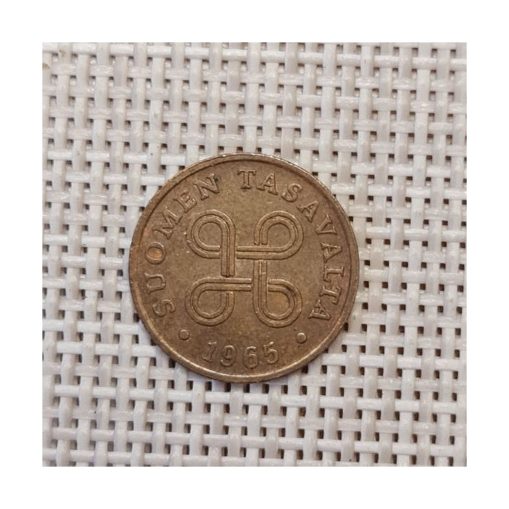 Finland 1 Penni 1965 KM-44 VF