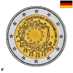 Germany 2 Euro 2015 F "Flag (EUF)" UNC