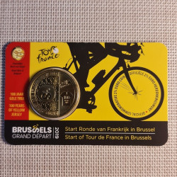 Belgium 2 1/2 Euro 2019 "Tour de France" BU (Dutch, Coin Card)