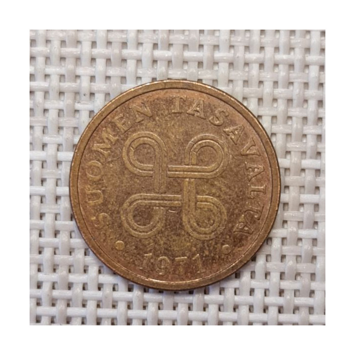 Finland 5 Penniä 1971 KM-45 VF